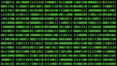 Binary Code Data Background   Free HD Video Clips & Stock Video Footage