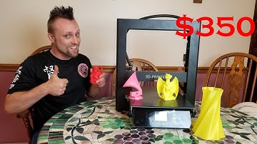 JGAurora A5 3D Printer Unboxing and Review.