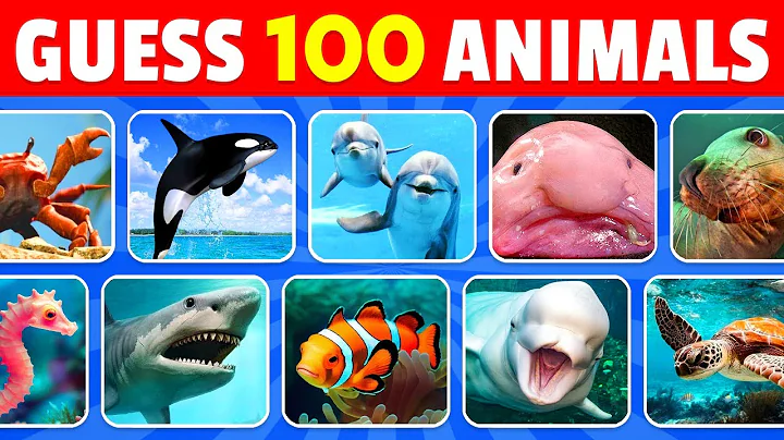 Guess 100 Sea Animals in 3 Seconds 🐬🦑 | Easy, Medium, Hard, Impossible
