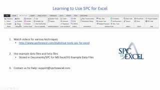 Learning to Use SPC for Excel