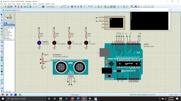 [PROTEUS] MINI PROJECT TP4: ULTRASONIC SENSOR LED