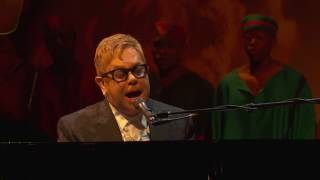 Video thumbnail of "The Circle of Life - Elton John at the Theater Awards - London November 13 2016"