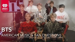 BTS Favorite American Music + Fan Questions | Exclusive Interview