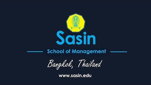 Become part of the Sasin community!