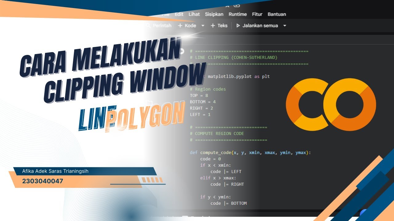 Penjelasan Clipping line dan polygon secara singkat ! - YouTube