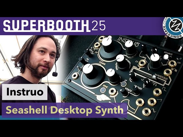 Instruo: Seashell - Standalone Semi Modular - Superbooth 25 - YouTube