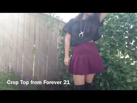 how i style american apparels tennis skirt youtube american apparel size