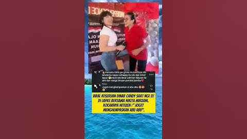 Viral keseruan dinar candy saat nge dj dilapas bersama Nikita mirzani#shorts #artist #trending #fyp