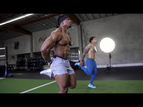 10 MINUTE FAT BURN WORKOUT |  NO EQUIPMENT | SIMEON PANDA & AUSTIN DOTSON