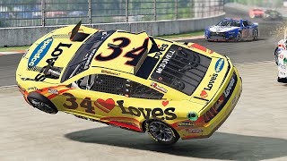 NASCAR Rollover Crashes #8 | BeamNG Drive