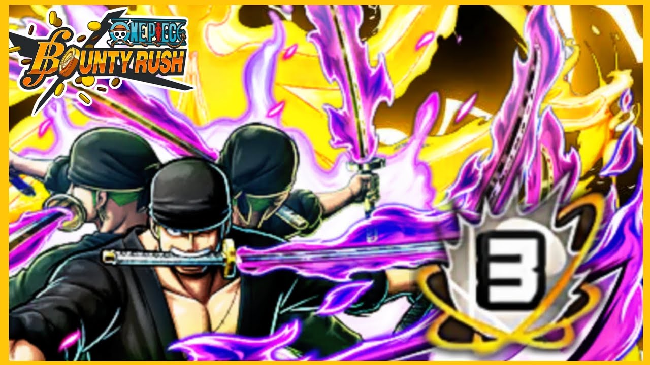One piece bounty rush ZORO ONIGASHIMA BOOST3 GAMEPLAY YouTube