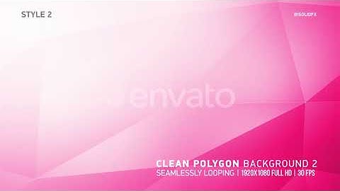 Clean Polygon Backgrounds 2 | Motion Graphics - Videohive template