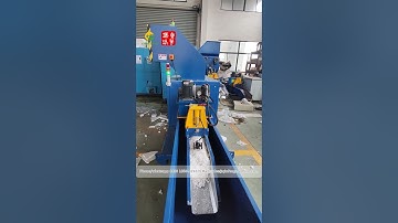 foam waste compactor EPS compacting machinery from QInfeng Machine Polystyrene cold compactor