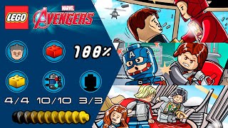 LEGO Marvel&#39;s Avengers #22 É I.M.A ARMA | FALTA DE VISÃO | PERDIDO NO ETER 100%