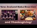 new Zealand Haka reaction and American Thanksgiving...Living in New Zealand as an American.