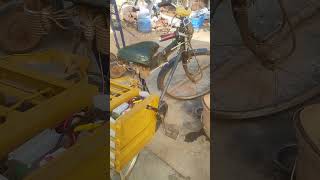 Electric bycycle conversion