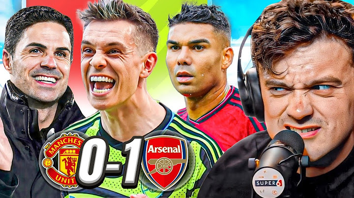 ARSENAL PUT HUGE PRESSURE ON CITY WITH 1-0 MAN UTD WIN