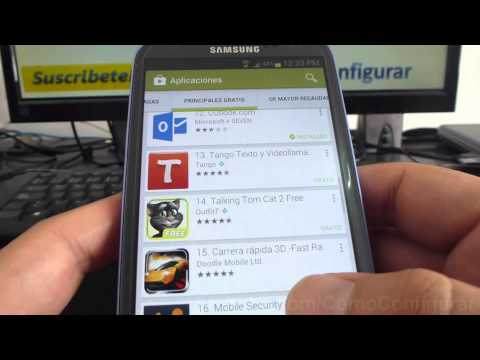 Como instalar aplicaciones en samsung galaxy s3 español
