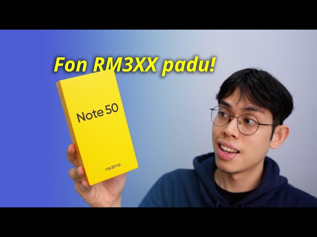 Fon bajet RM300 lebih yang tahan lama! - realme Note 50 class=