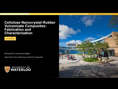 Cellulose Nanocrystal-Rubber Vulcanizate Composites: Fabrication and Characteriz...|Ewomazino Ojogbo