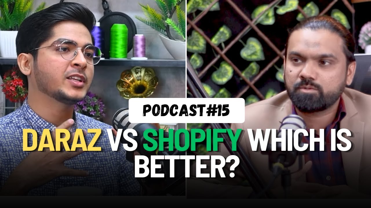 Daraz vs Shopify: Which E-Commerce Platform is Best? | Tahseen Islam podcast | GWT