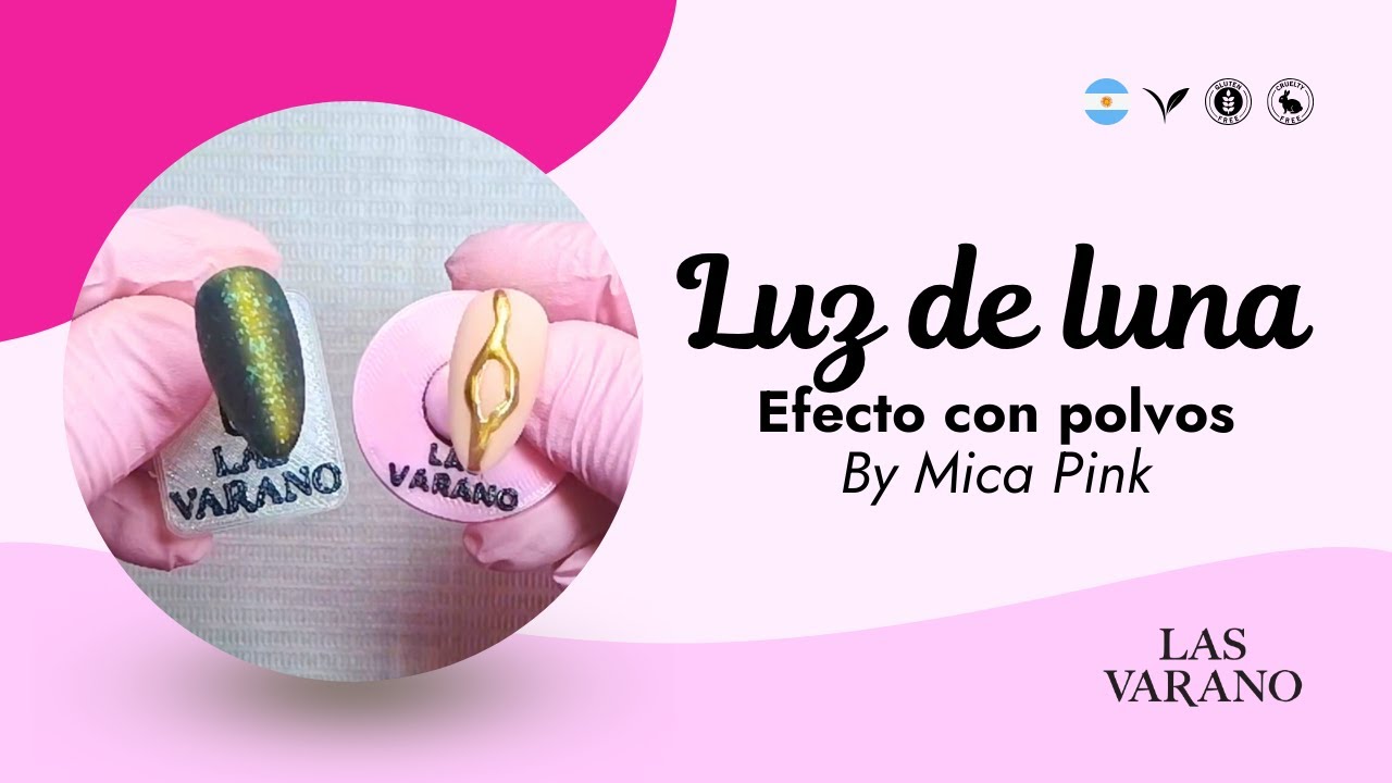 ✨ Uñas con efecto LUZ DE LUNA | Cómo lograr un  brillo iridiscente 🌙💅 