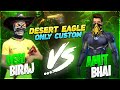 AmitBhai Vs Biraj 🇳🇵|| Desert Eagle Only || Free Fire - Desi Gamers