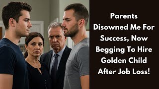 Parents Disowned Me For Success, Now Begging To Hire Golden Child After Job Loss!