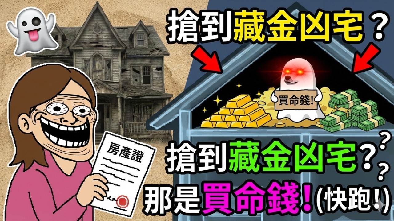 闺蜜也重生了？她疯狂加价抢购那套「藏金凶宅」，我果斷棄權！她以为捡漏一千万，殊不知那钱是... 💀🔥