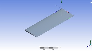 ✅💯✅ Ansys Design Modeler Tutorial # 6 : 3D Wing