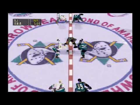 NHL Faceoff 99 - San Jose Sharks vs. Mighty Ducks of Anaheim