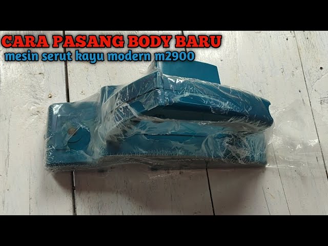 Cara mengganti kesing baru mesin planer kayu modern m2900 PART II class=