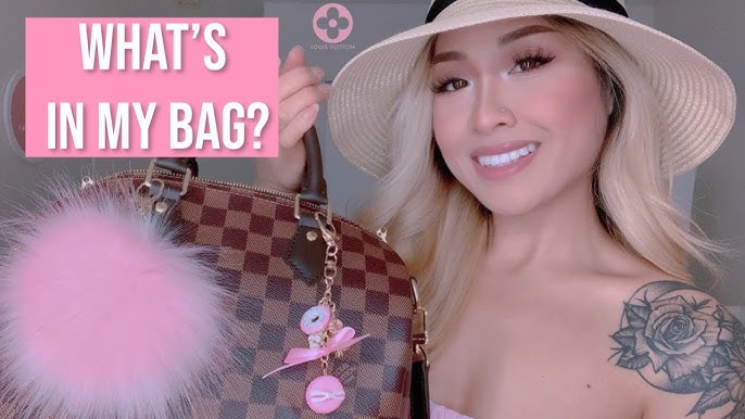 What's In My Bag?  Louis Vuitton Speedy 25 AZUR 