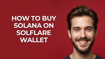 How To Buy Solana On Solflare Wallet - UPDATED!