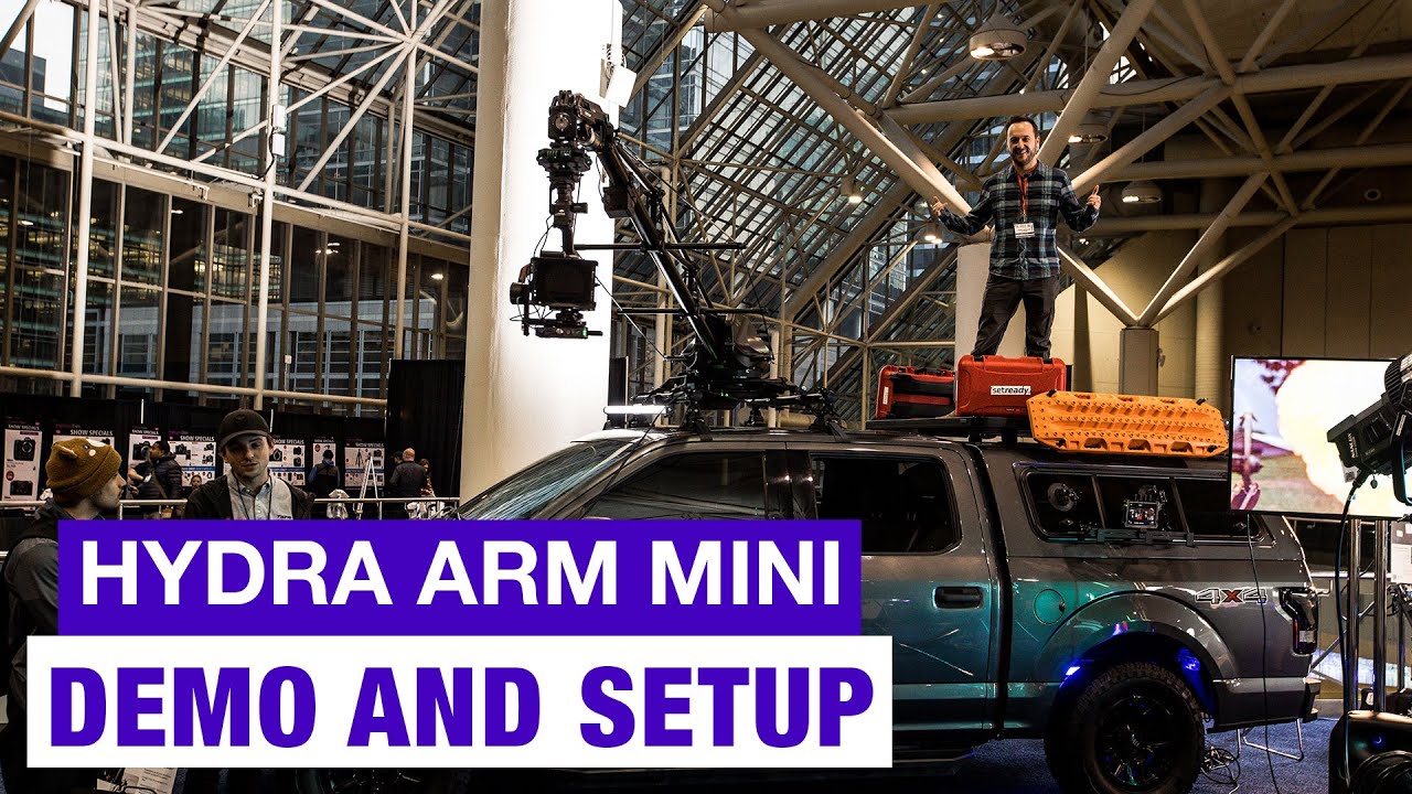 Tilta Hydra Arm Mini at Profusion 2022 | Demo and Setup on an F150 ...