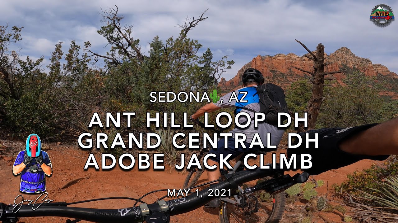 MTB Riding Ant Hill Loop DH at Sedona🌵, May 1, 2021 - Part 4