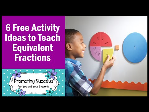 Equivalent Fractions How To Teach Common Core Math to 3rd or 4th Graders