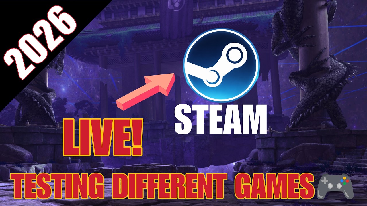 Testing different games 🎮🔥 Live - YouTube