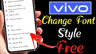 Vivo font style free | vivo fonts | vivo font change | vivo phone me font kaise change kare 2024 screenshot 5