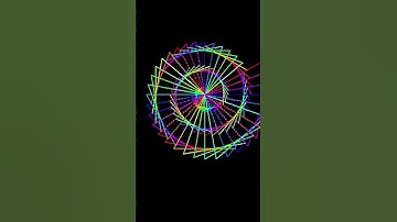 🌈 Hypnotic Flower Pattern Animation | Mesmerizing Turtle Graphics 🌺 #python #shorts