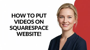 HOW TO PUT VIDEOS ON SQUARESPACE WEBSITE! - Julia