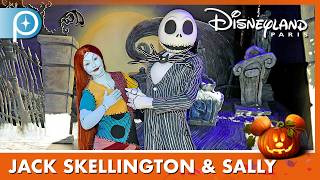 🎃 Meet & Greet with Jack Skellington & Sally at Disneyland Paris | Halloween 2026