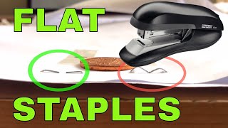 Rapid F30 Flat Clinch Stapler — totally flattens staple, making stacking easier