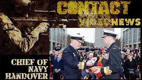 Chief of Navy change of command parade