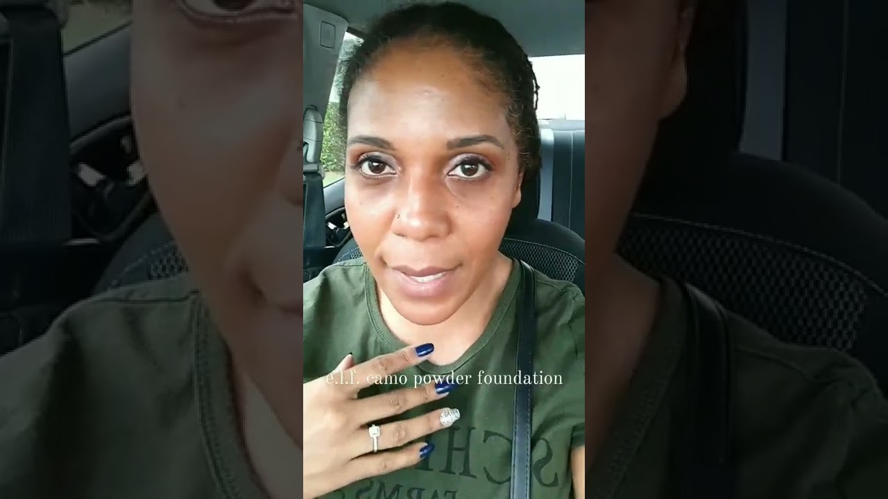 e.l.f. Camo Powder Foundation wear test