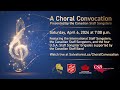 A choral convocation