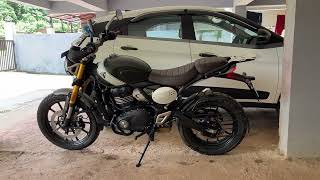 Triumph Scrambler 400X Lower Engine Guard Bars Installation