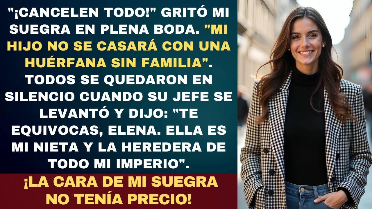 Mi Suegra Arruinó Mi Boda, Pero No Sabía Que Era la Heredera de Su Jefe.