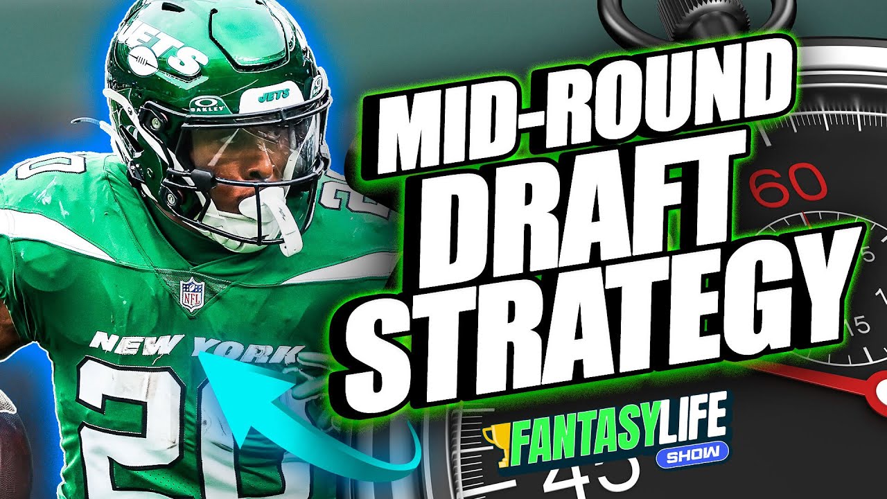 Fantasy Football Draft Strategies How to Draft from a MidRound Draft