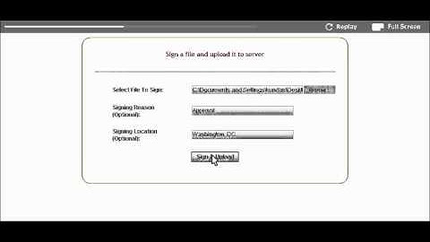Digital Signature SDK Demo